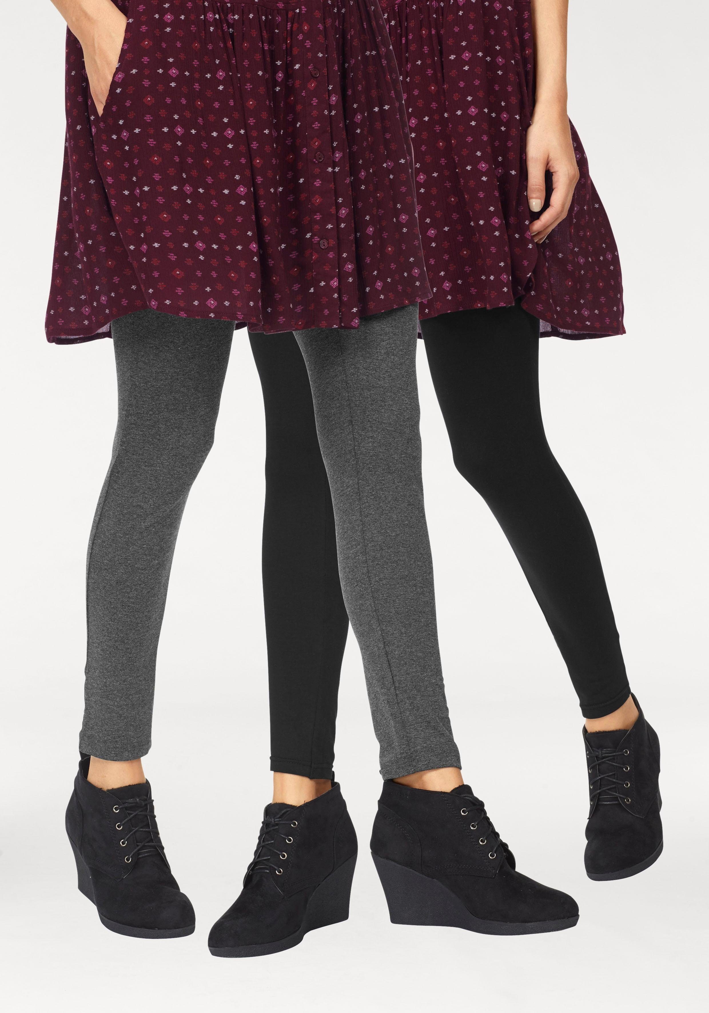 Boysen's Leggings (Packung, 2er-Pack) mit Baumwolle günstig online kaufen