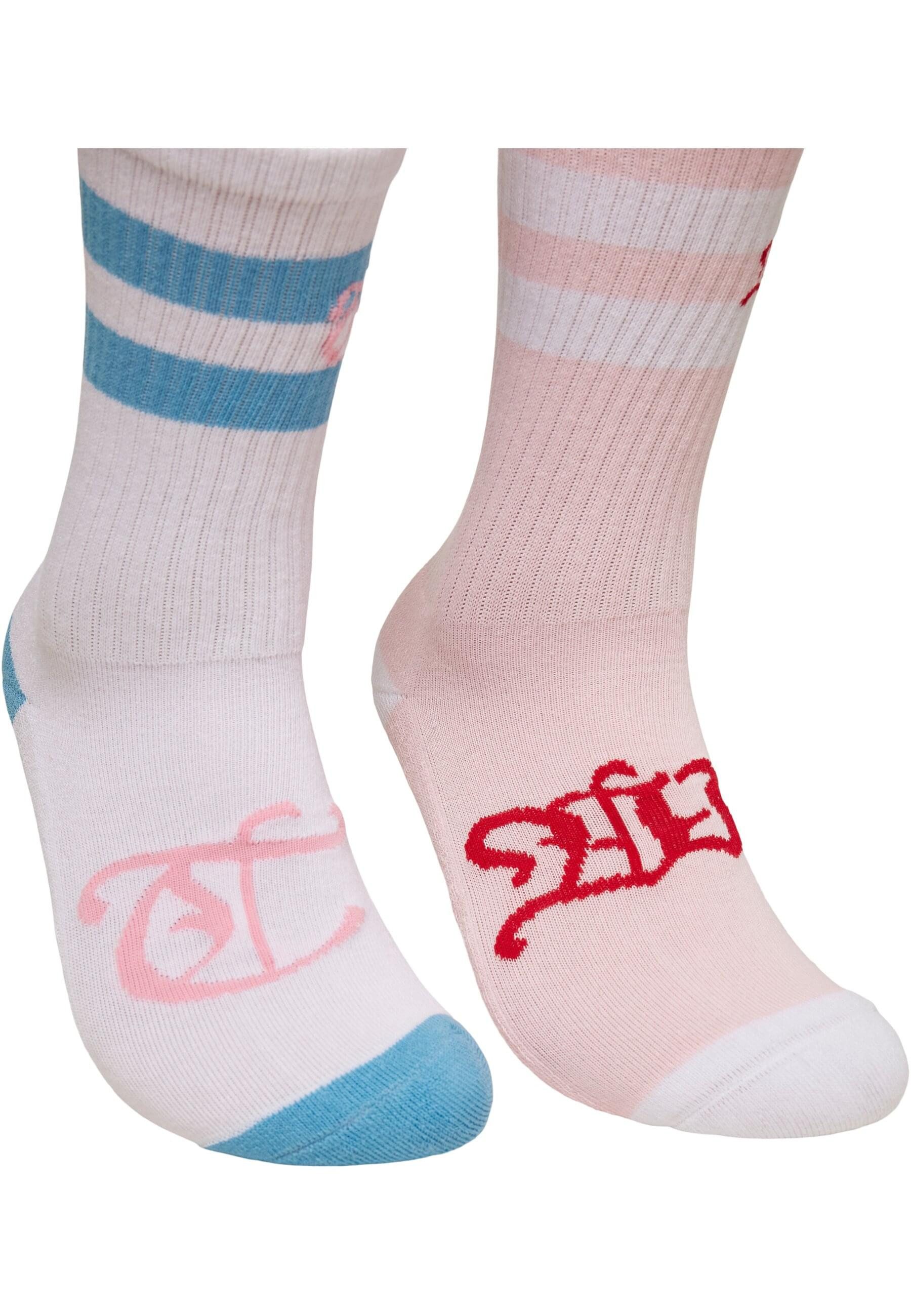MisterTee Basicsocken MisterTee Unisex Trust Wanted Socks 2-Pack (1-Paar)