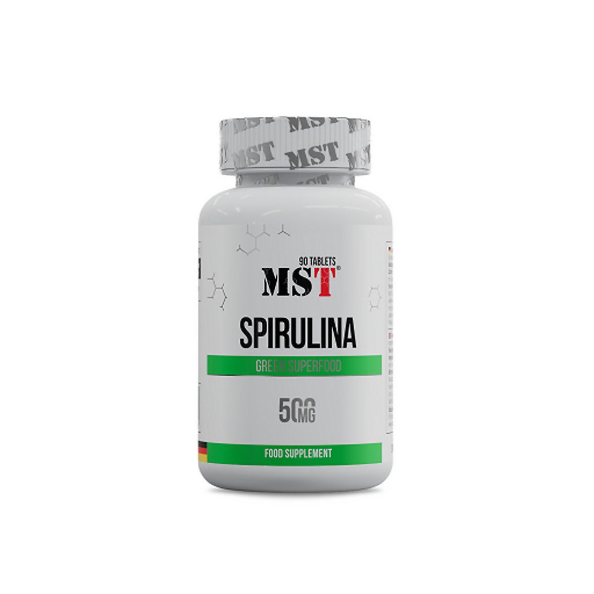 MST Nutrition - Spirulina (90 Tabletten) Tabletten, 63 g