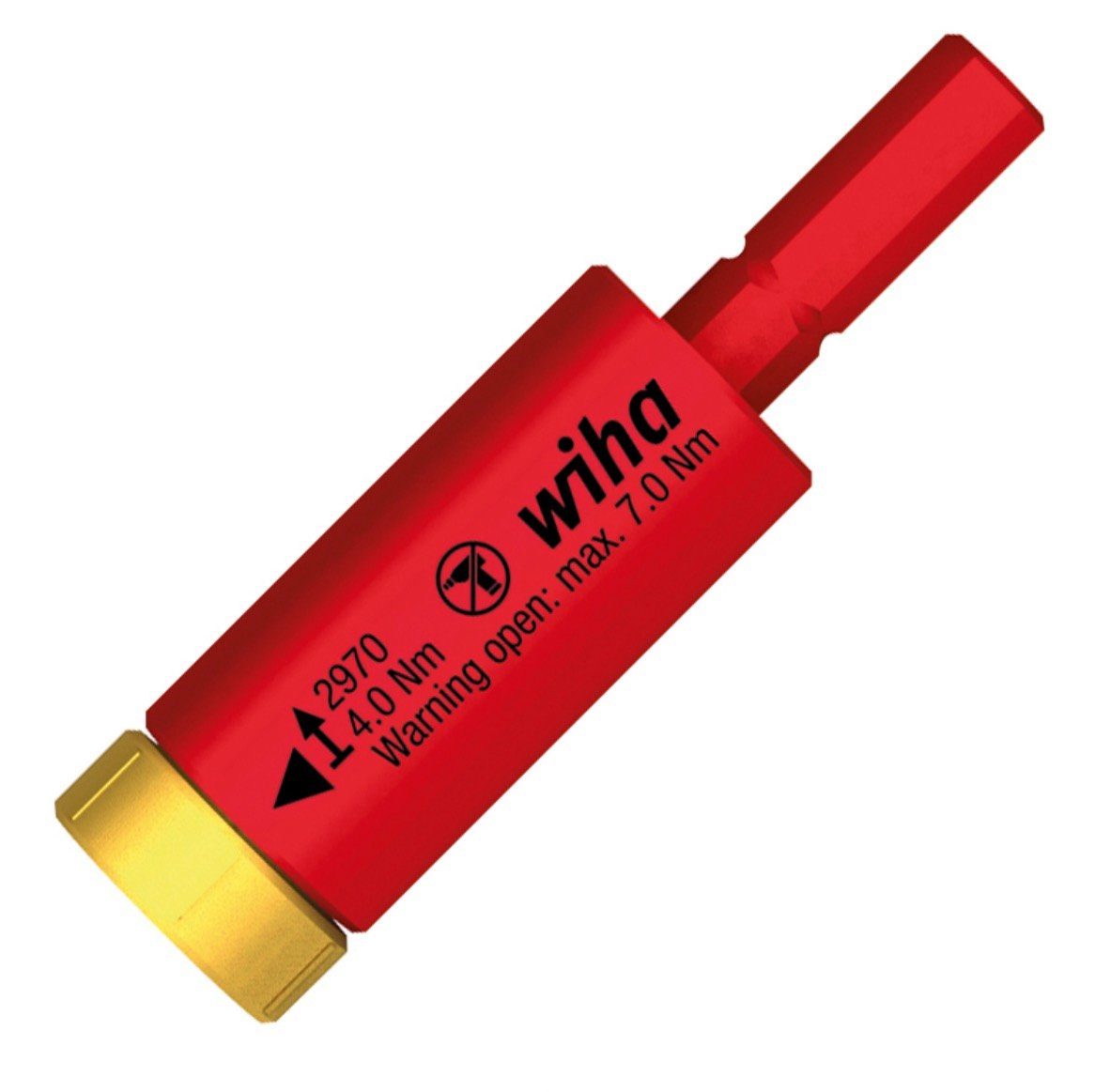 Wiha Torque Drehmoment Adapter für 4,0 Nm slimBits (41345) Easy Wiha Schraubendreher