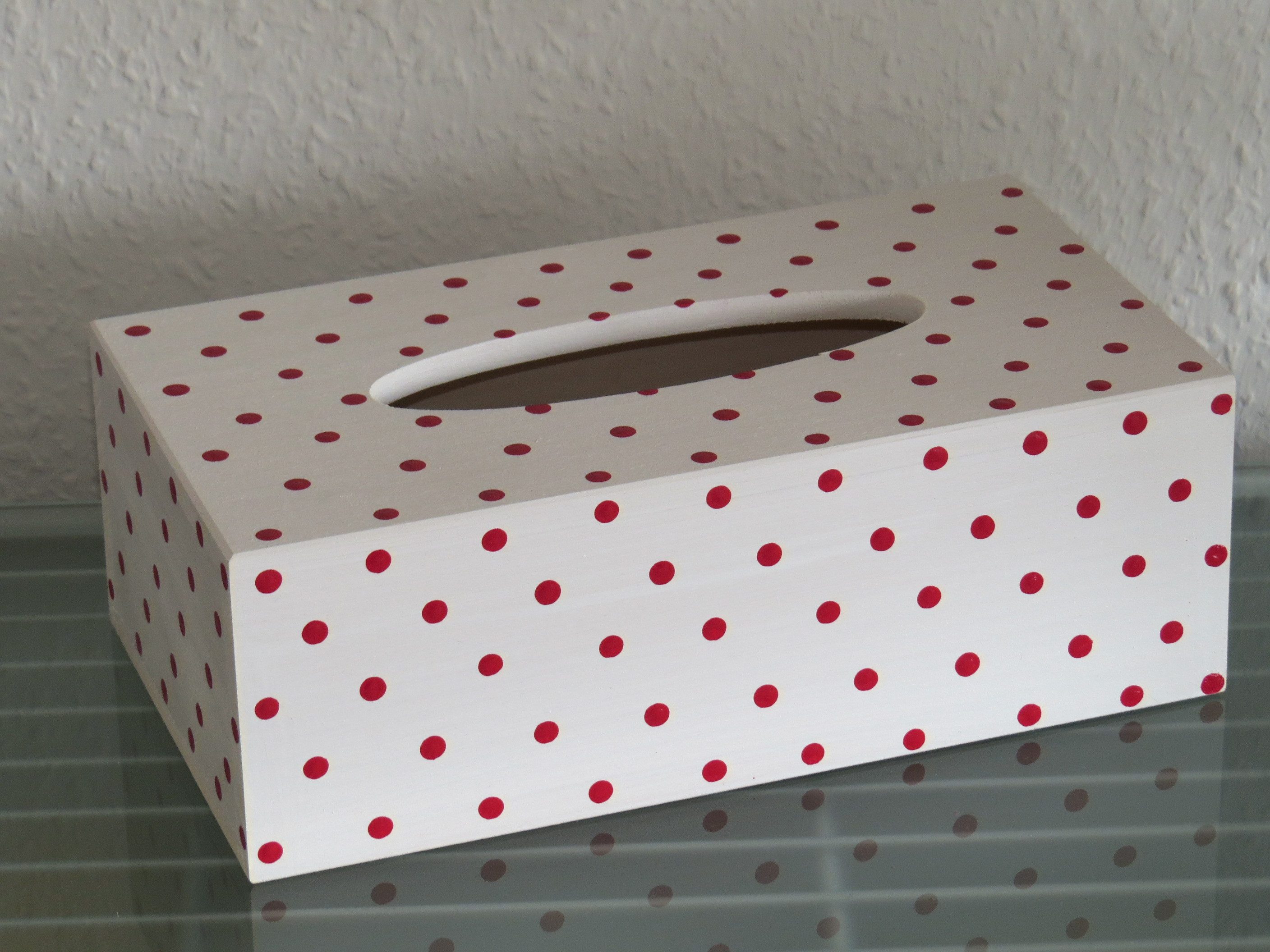 Holzprodukte Kiste Kosmetikbox Kosmetiktücherbox Spender Holz Tücherbox Taschentuchbox