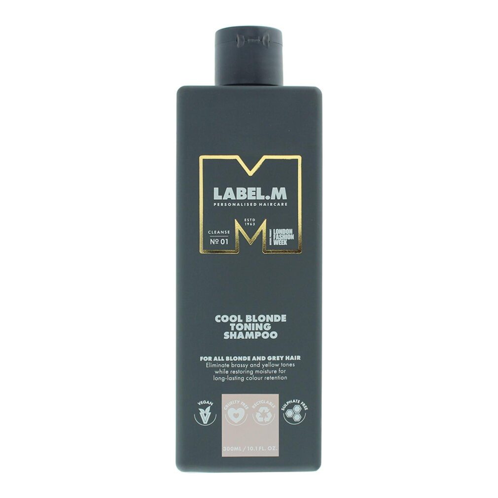 Label.m Haarshampoo Kühles Blondes tonisierendes Shampoo 300 ml