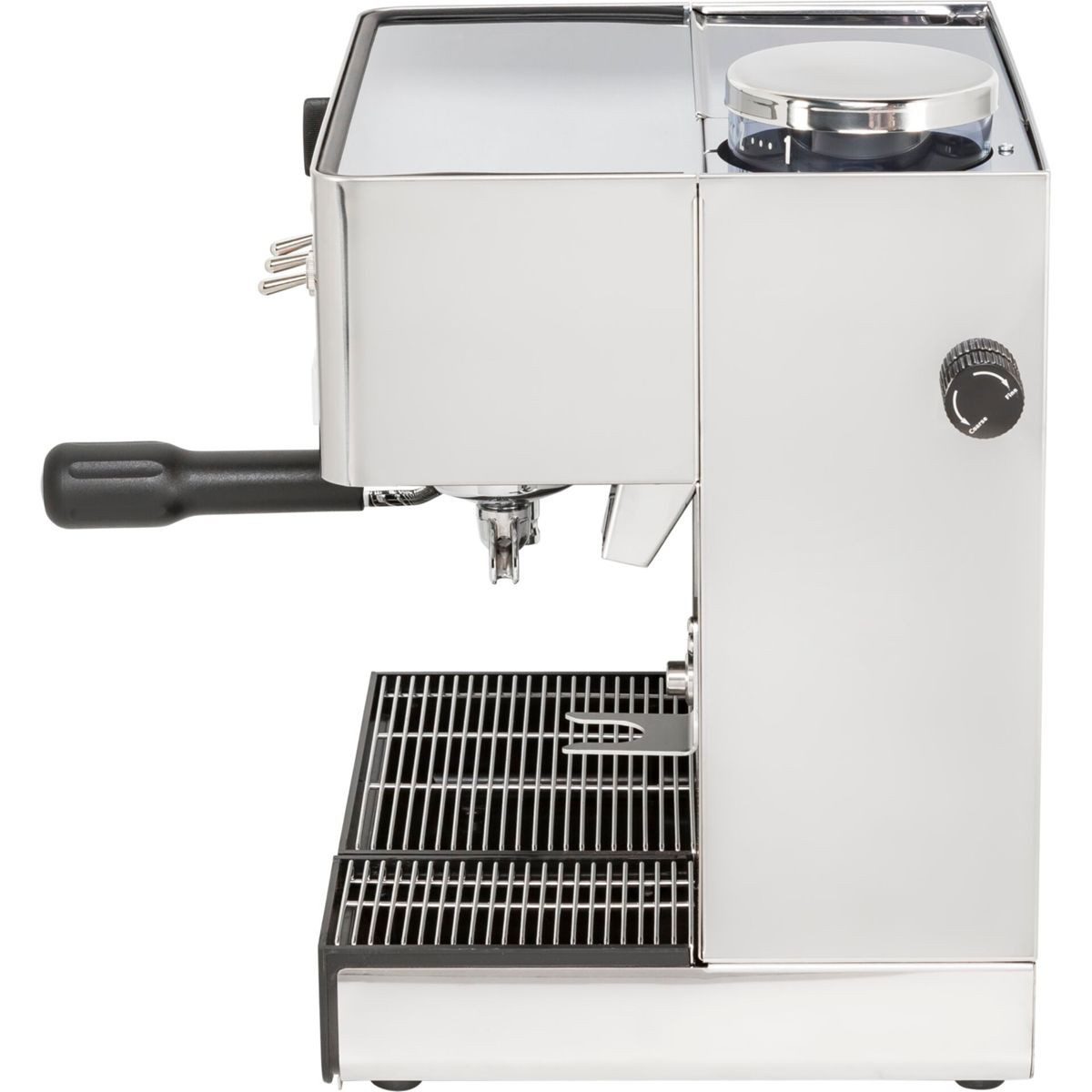 La Pavoni Siebträgermaschine New Domus bar Siebträgermaschine Edelstahl