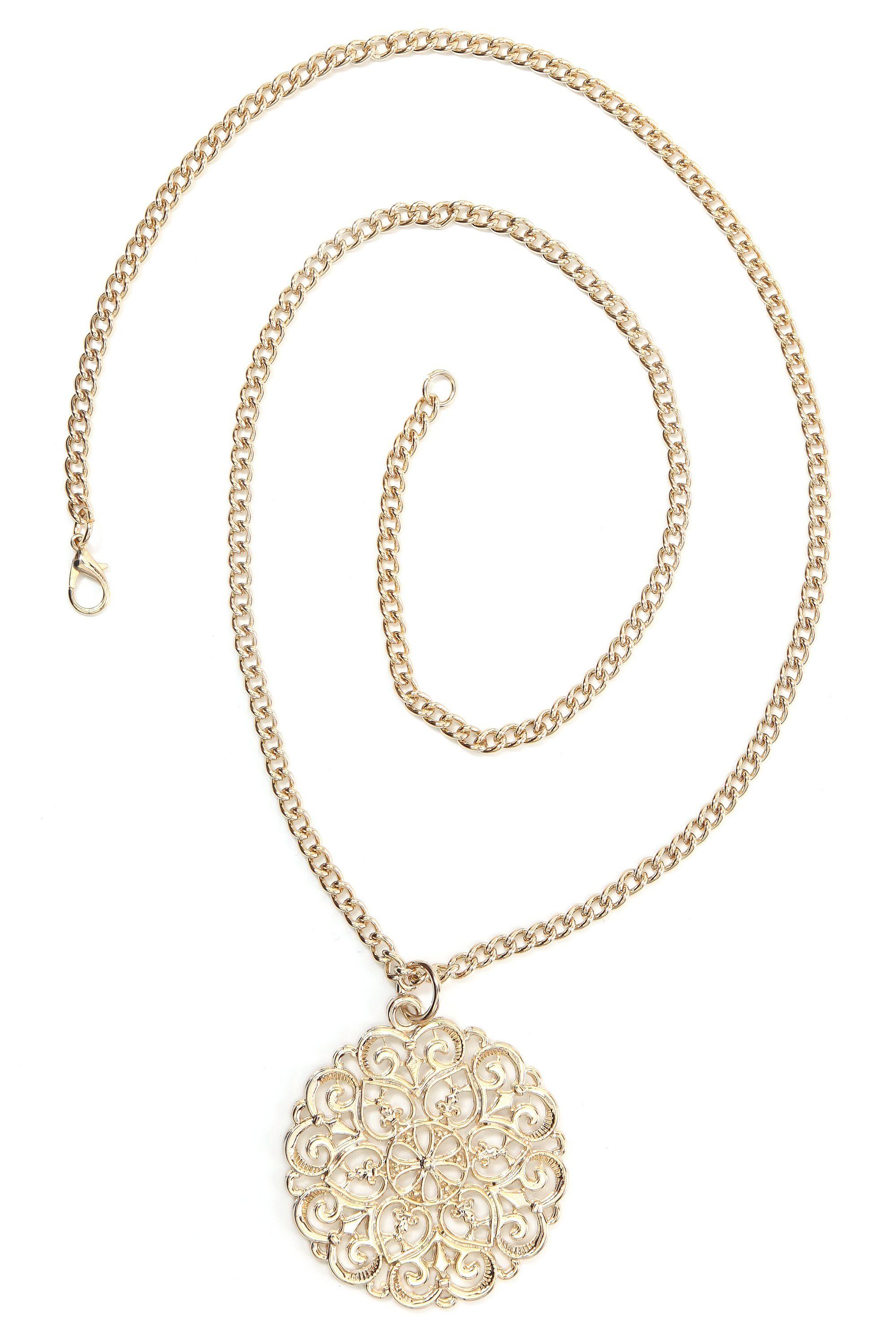 COLLEZIONE ALESSANDRO Lange Kette Delia, mit günstig online kaufen