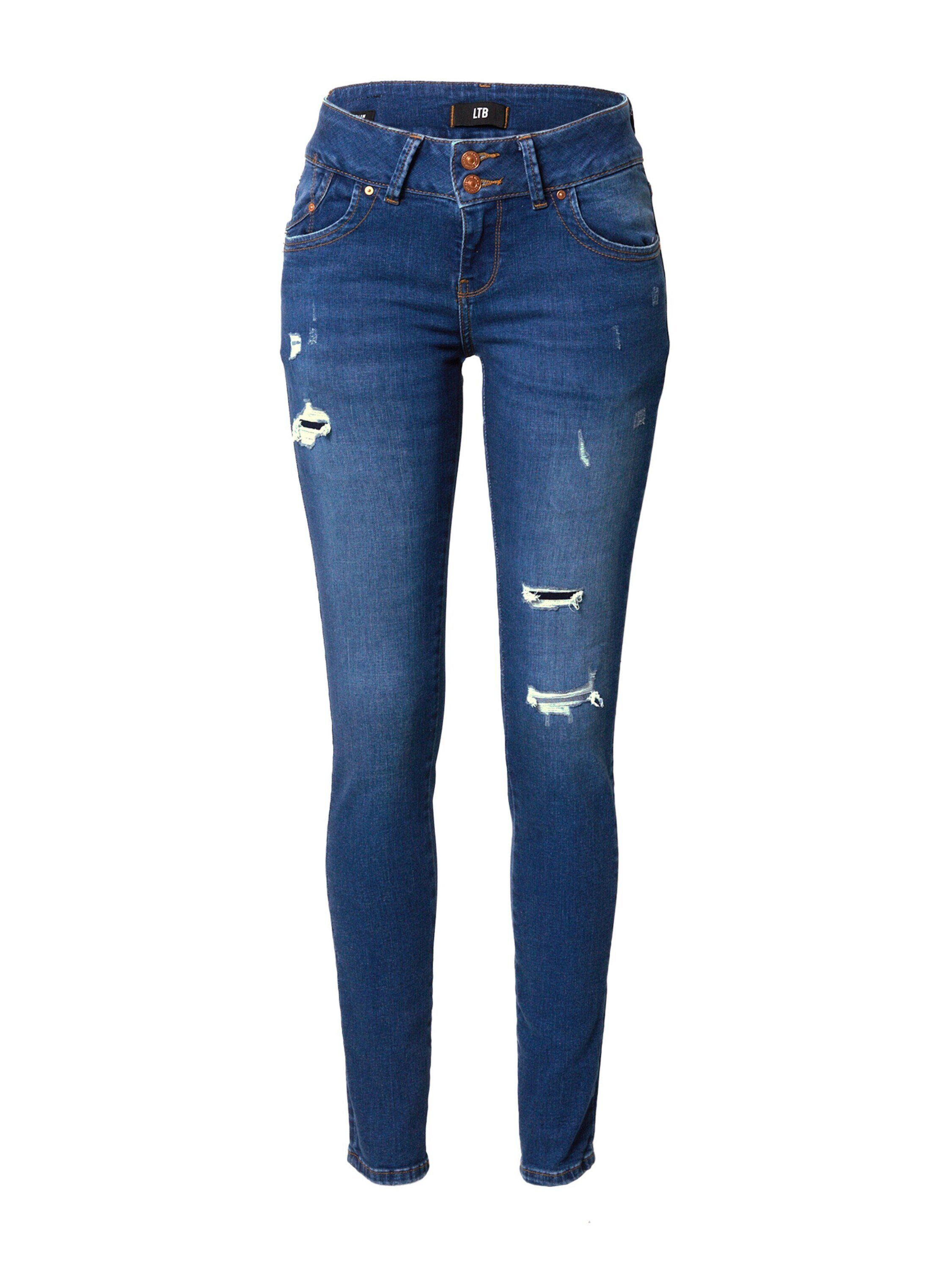 LTB Slim-fit-Jeans Molly (1-tlg) Patches, Weiteres Detail, Cut-Outs, Plain/ohne Details