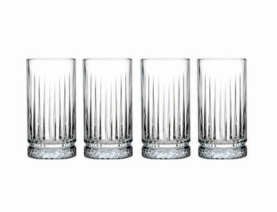 Pasabahce Gläser-Set Elysia 520125, Glas, Glas im Retro-Design, Limonade, Säfte oder Wasser, Cocktailgläser