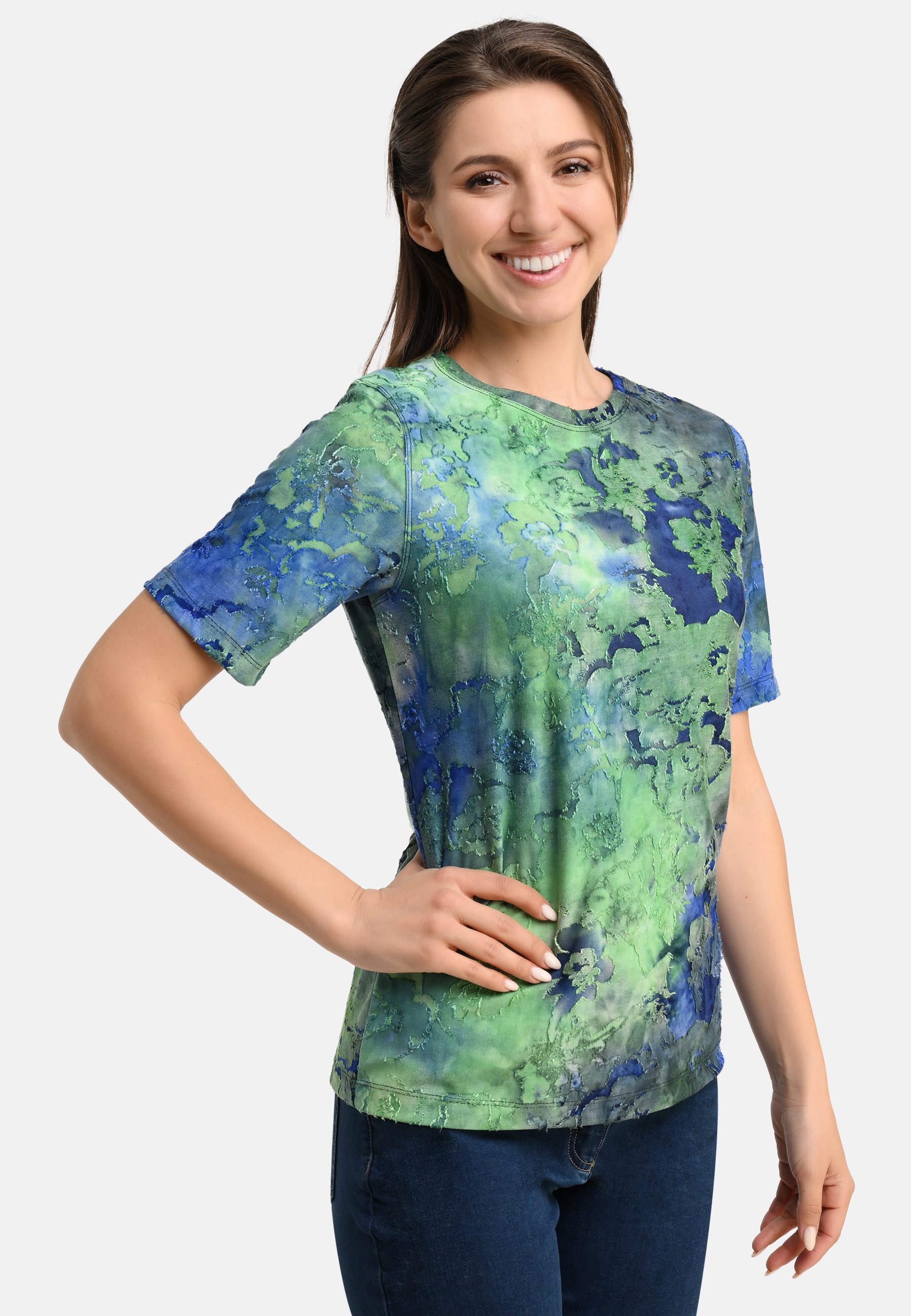 BICALLA T-Shirt Shirt mit Blumenmuster in günstig online kaufen