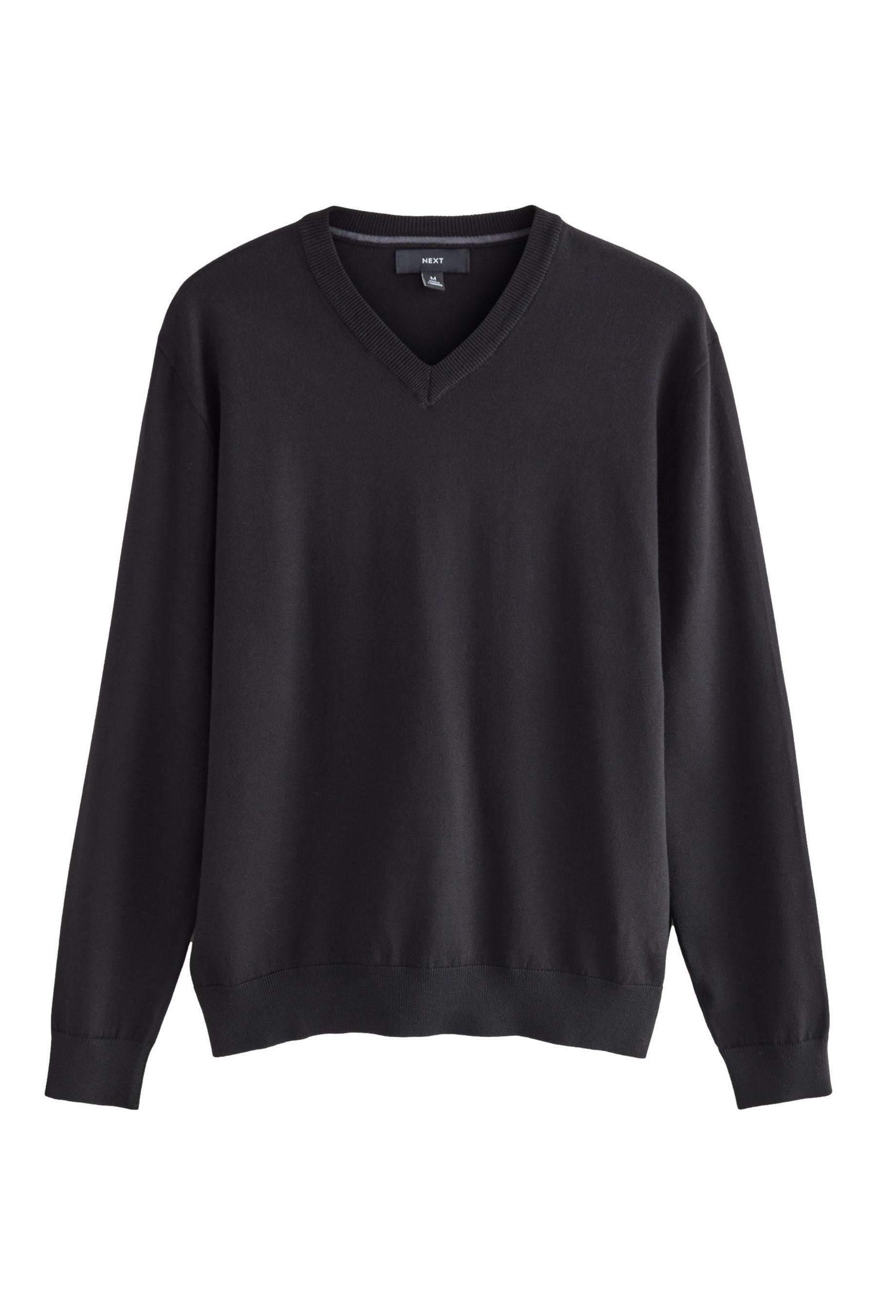 Next V-Ausschnitt-Pullover Langarm-Pullover mit V-Ausschnitt mit günstig online kaufen