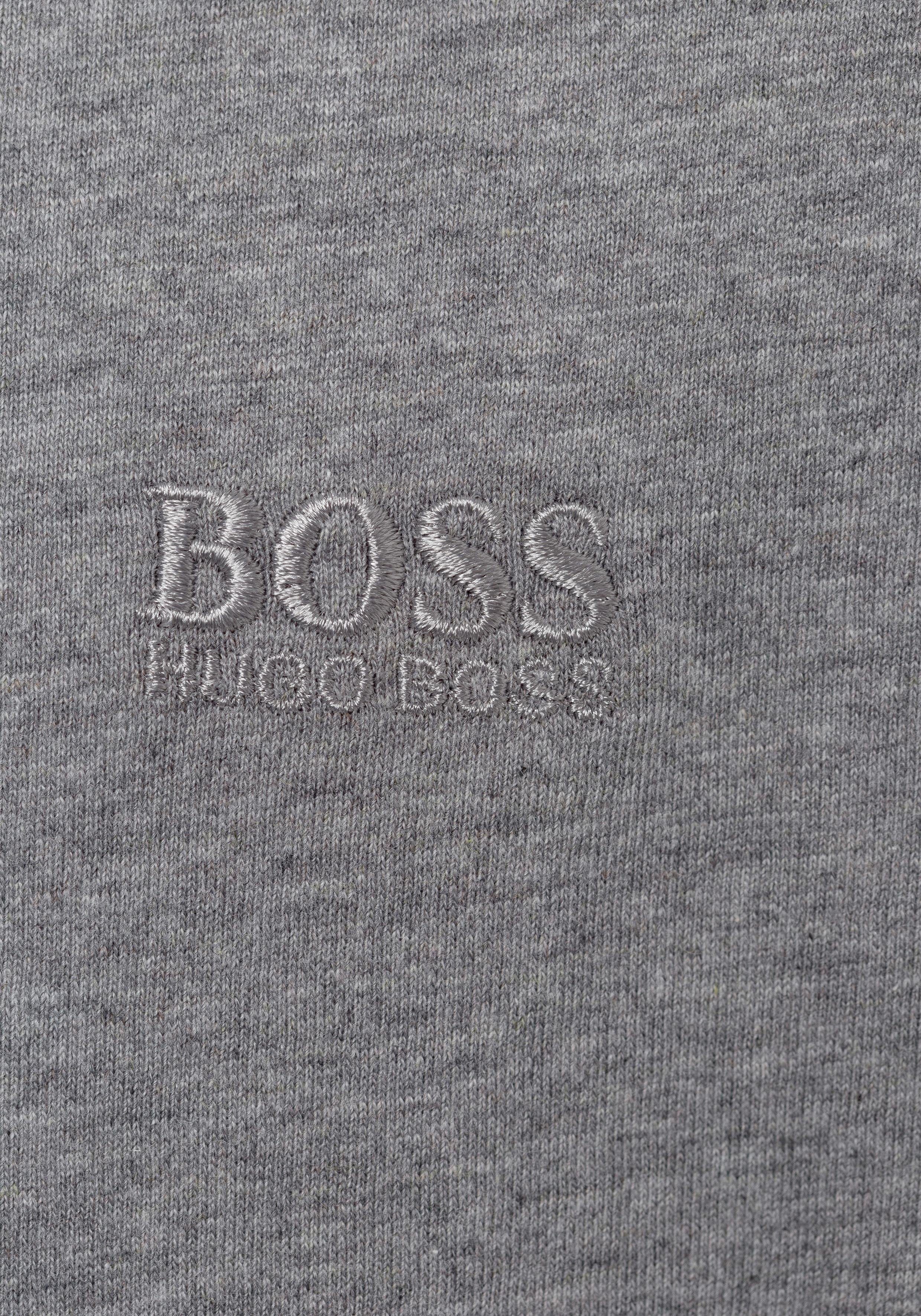 BOSS V-Shirt T-Shirt 3P CO pre-pack, grau-meliert, assorted VN (Packung) schwarz