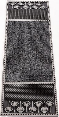 Fußmatte CC Clean Dandeli, Home2Fashion, rechteckig, Höhe: 8 mm, schmale Schmutzfangmatte, strapazierfähig, In- und Outdoor geeignet