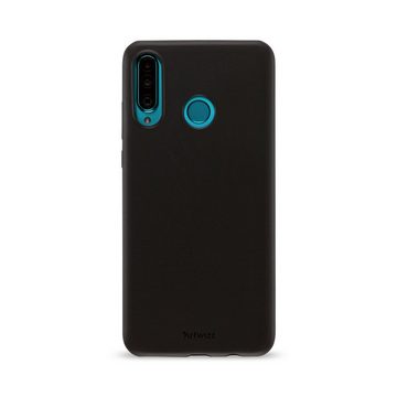 Artwizz Smartphone-Hülle Artwizz TPU Case - Artwizz TPU Case - Ultra dünne, elastische Schutzhülle mit matter Rückseite für P30 Lite / P30 Lite New Edition, Schwarz