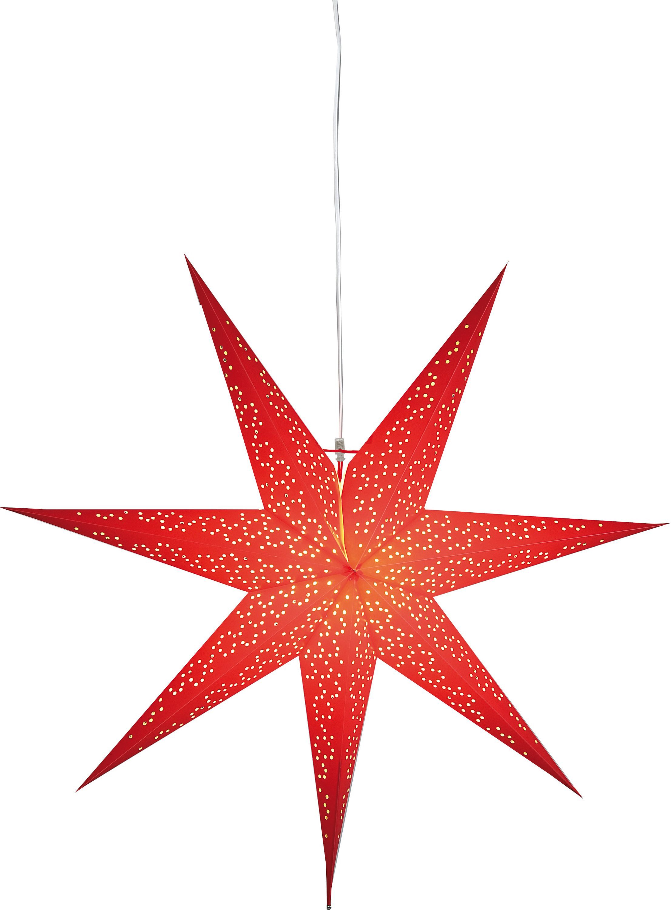 STAR TRADING Hängedekoration Best Season Papierstern "Dot", 70x70 cm, rot. € 20,81