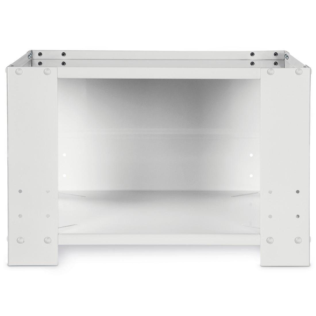 Xavax Unterbausockel Sockel Untergestell 60 x 60 x 40cm Waschmaschine Trockner, Hausgerätesockel verstellbar