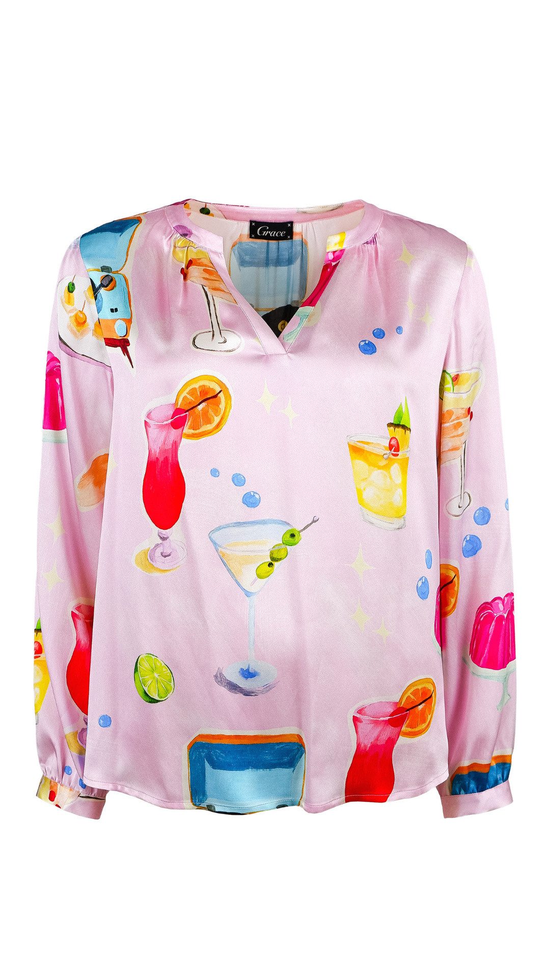 Grace Langarmbluse