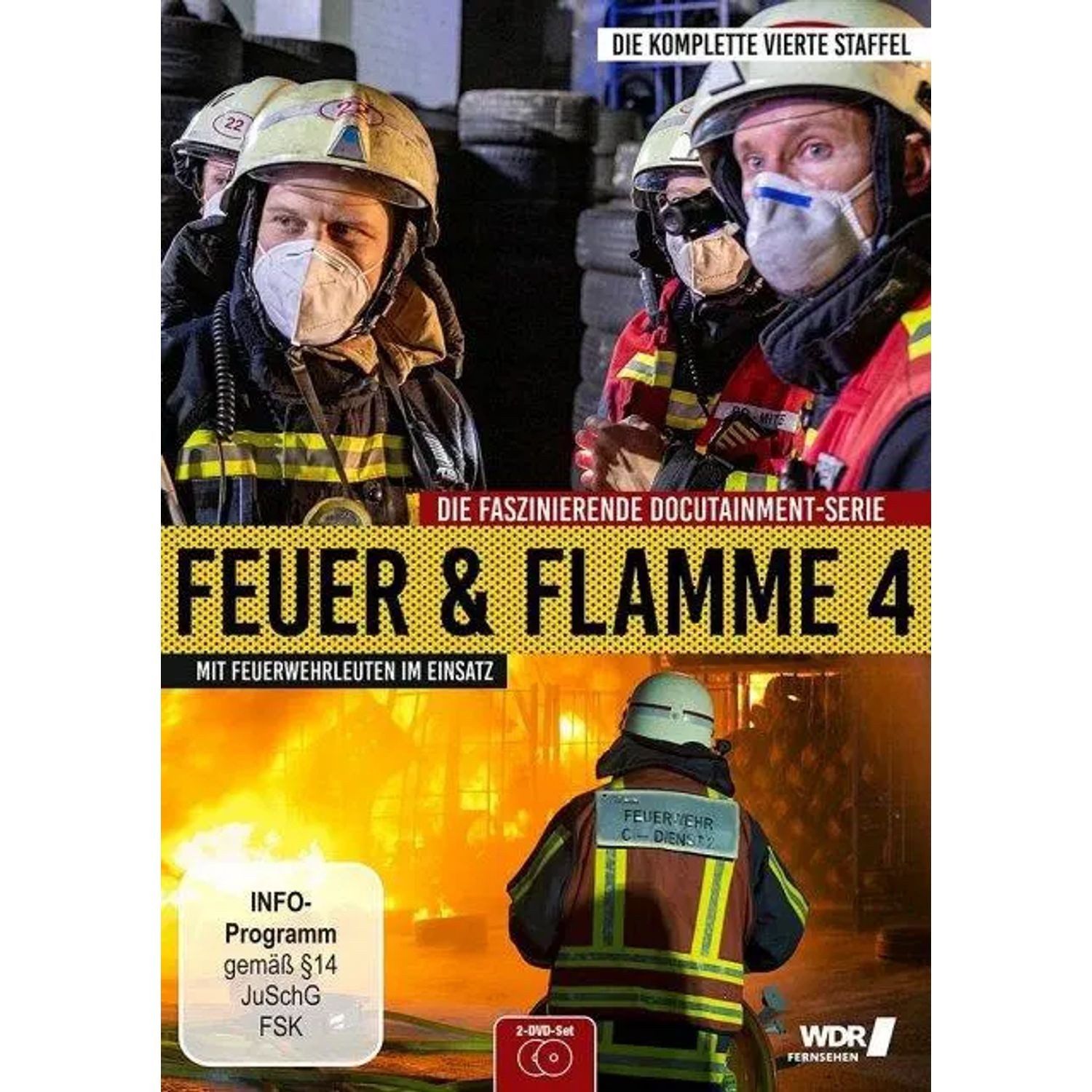 DVD Feuer & Flamme - Mit Feuerwehrmännern im Einsatz