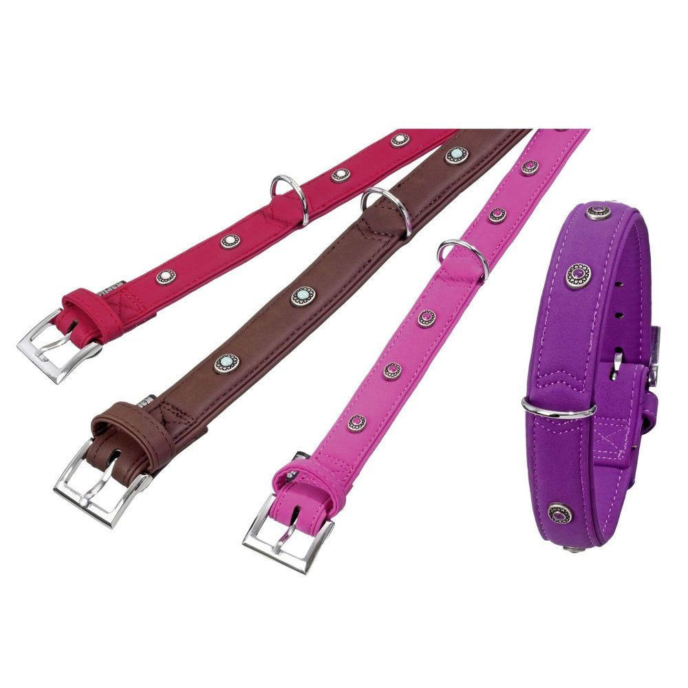 Karlie Hunde-Halsband Karlie Art Buffalo Deco Halsband - Pink Länge / Breite: 65cm / 40mm