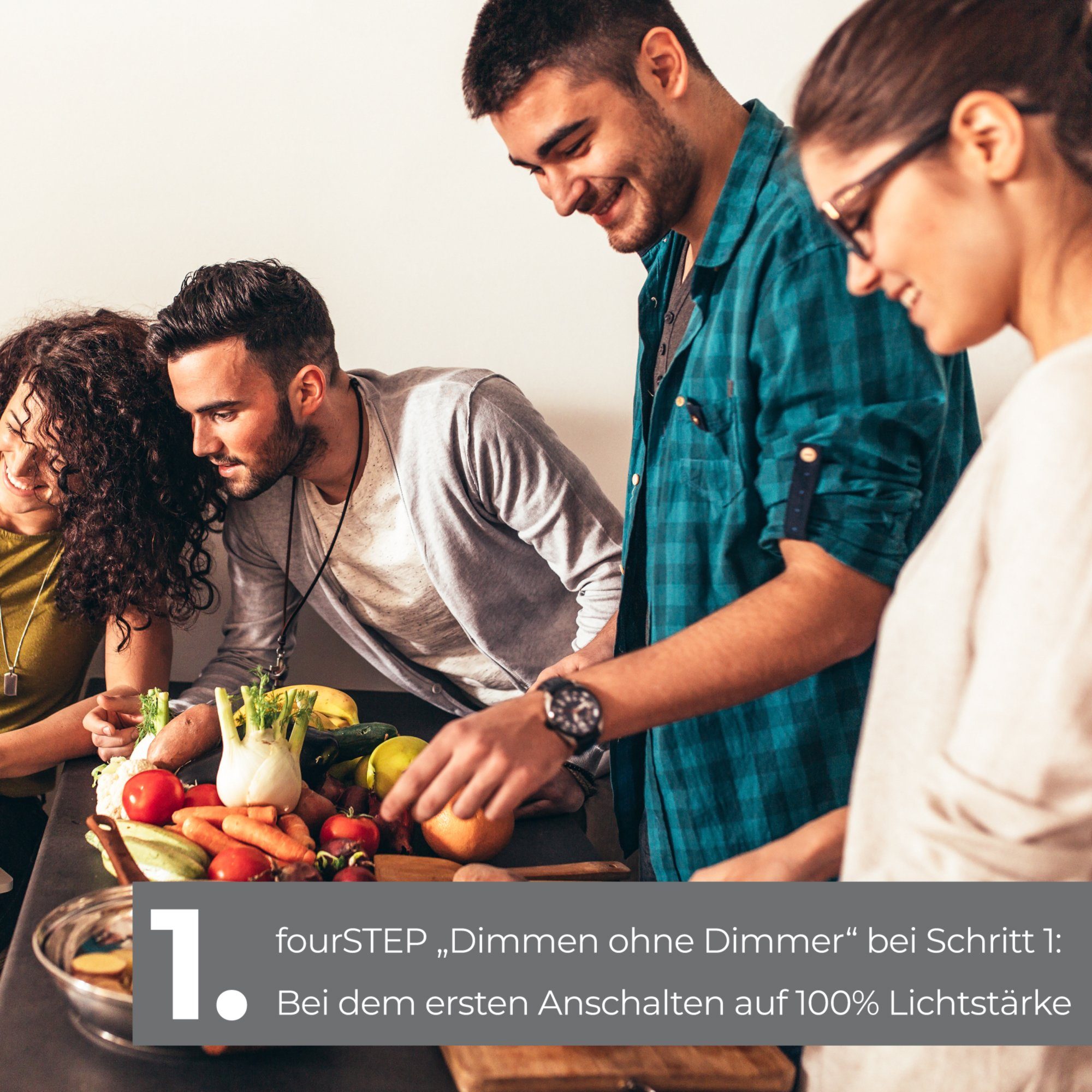 SSC-LUXon LED Aufbaustrahler CELI-1A Aufbauspot LED flach, schwenkbar in Alu gebuerstet fourSTEP, Warmweiß