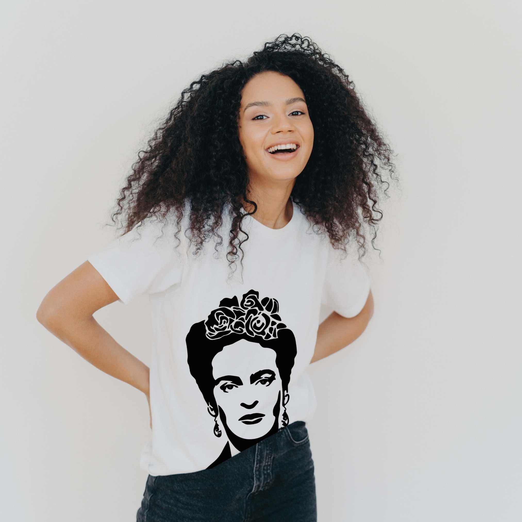 LaserCad Airbrushschablone Frida Kahlo A7 bis A2 Stencil, Graffiti, Airbrush