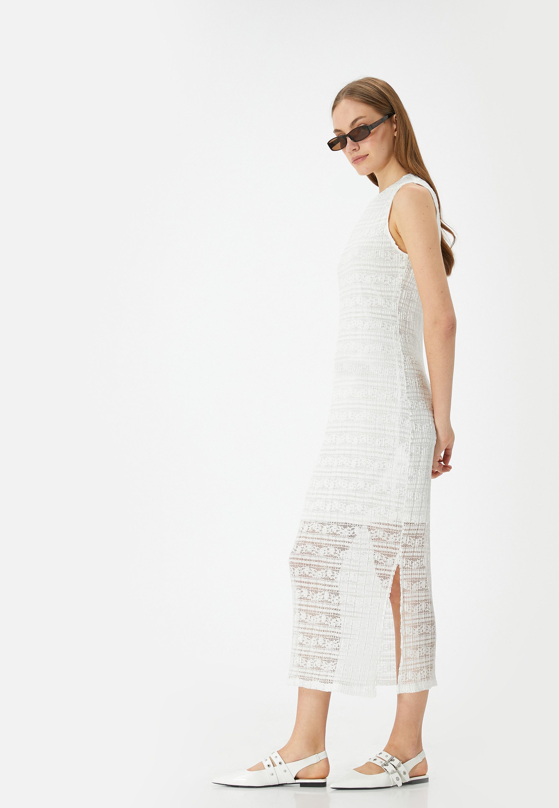 Midikleid Midi Länge Slip Kleid