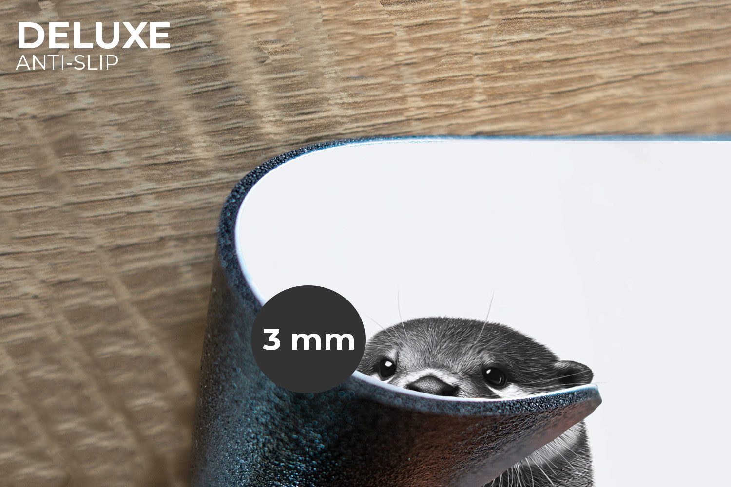 MuchoWow Platzset Weinflasche - Otter - günstig online kaufen