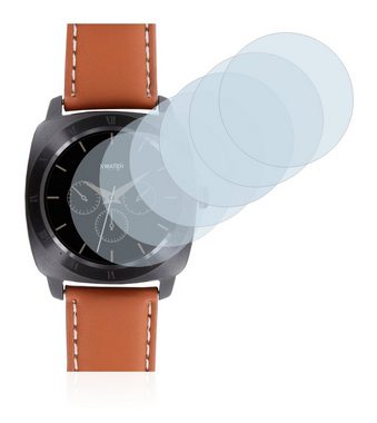 Savvies Schutzfolie für Xlyne X-Watch Nara XW Pro, Displayschutzfolie, 6 Stück, Folie klar