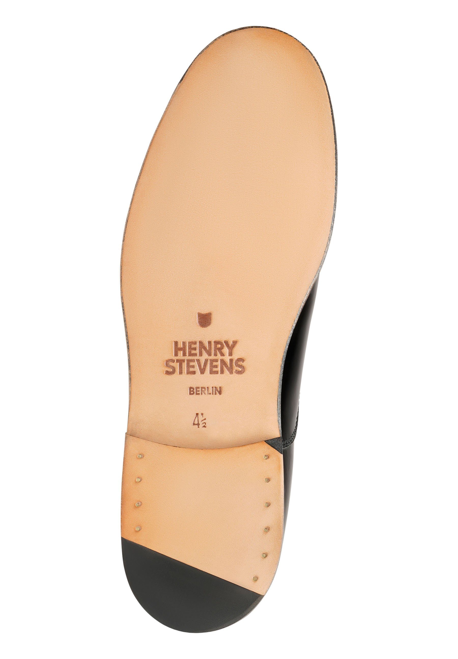 Henry Stevens Ella PO Businessschuh handgefertigt, Damen Halbschuhe Leder Schnürschuh Schnürschuhe