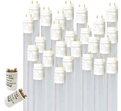 Modee Smart Lighting LED-Leuchtmittel 60cm, 120cm, 150cm T8 LED Glas Röhre Tube Leuchtstoffröhre inkl., 25 St., Neutralweiß, Set