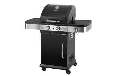 El Fuego Gasgrill El Fuego Brockton 2+1 Gasgrill Schwarz/Silber AY0574