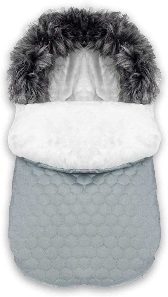 GOLDKIDS Fußsack Winter Herbst Fußsack für Kinderwagen Babyschale (Schlittensack Baby, Fußsack Kuschelsack), Winterfußsack 48 x 90 cm