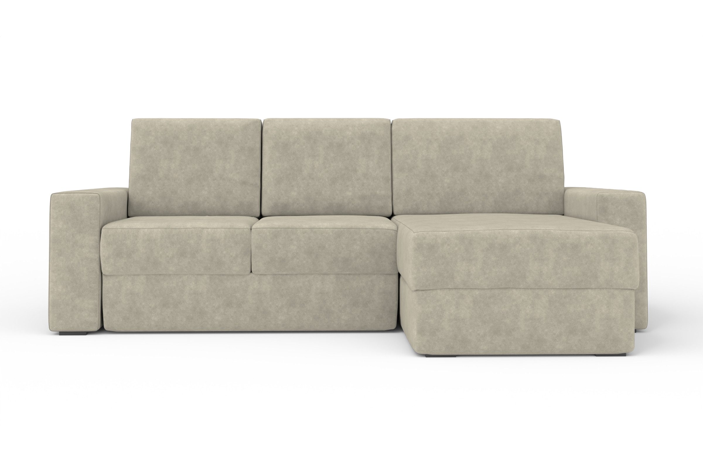 Deine Möbel 24 Wohnlandschaft TOCO Sofa-L Couch-L Ecksofa 240 cm breit, Set 1 Teile, mit Schlaffunktion und integriertem Bettkasten
