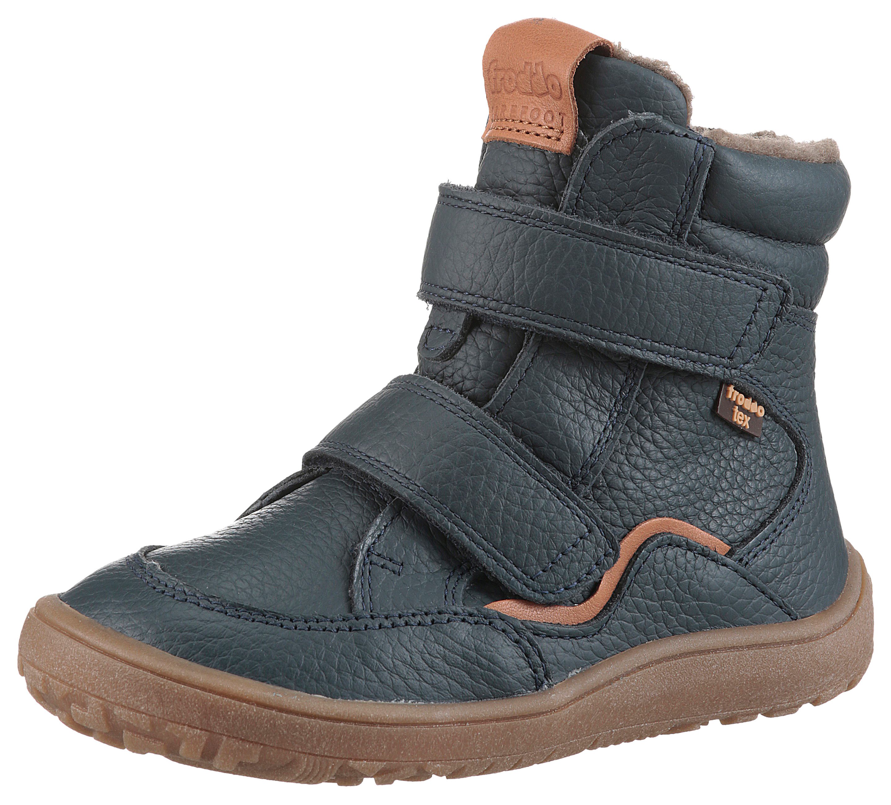 froddo® BAREFOOT TEX WINTER Barfußschuh Klettschuh, Winterstiefel mit TEX-Membrane