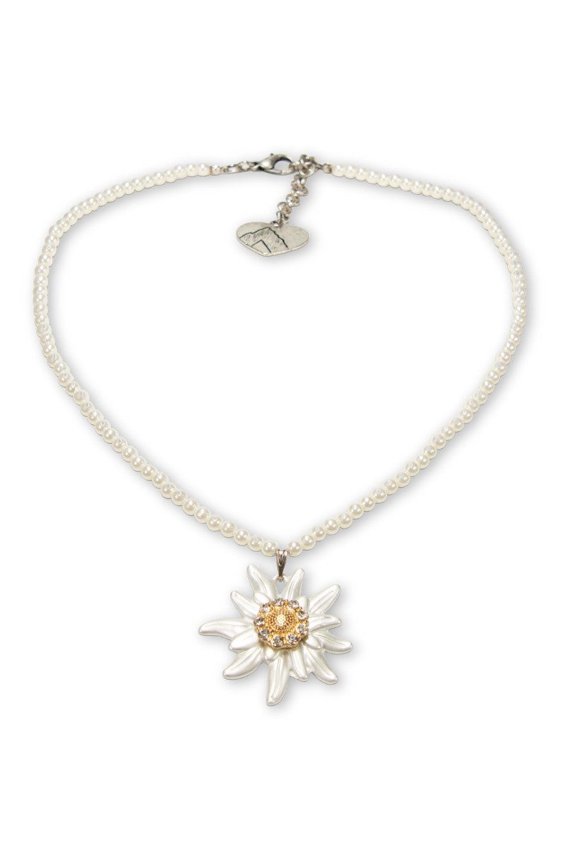 Alpenflüstern Kette mit Anhänger Trachtenkette - GRETA - bicolor