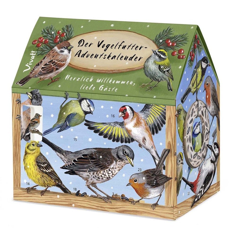 St. Benno Verlag Adventskalender Der Vogelfutter-Adventskalender »Herzlich willkommen, liebe Gäste«