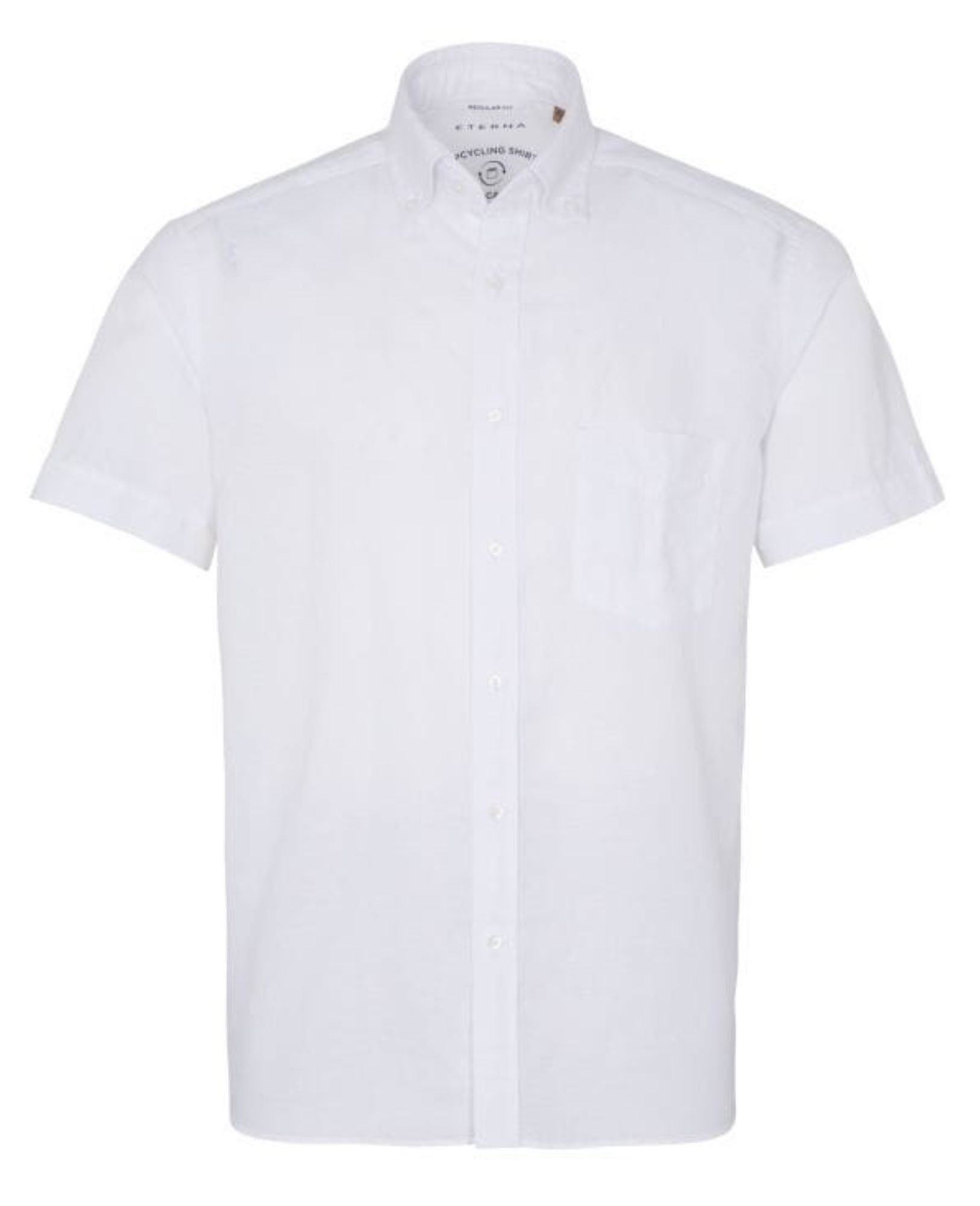 Eterna Leinenhemd 2450-WS9B, kurzarm Hemd, Regular fit, Upcycling Shirt uni günstig online kaufen