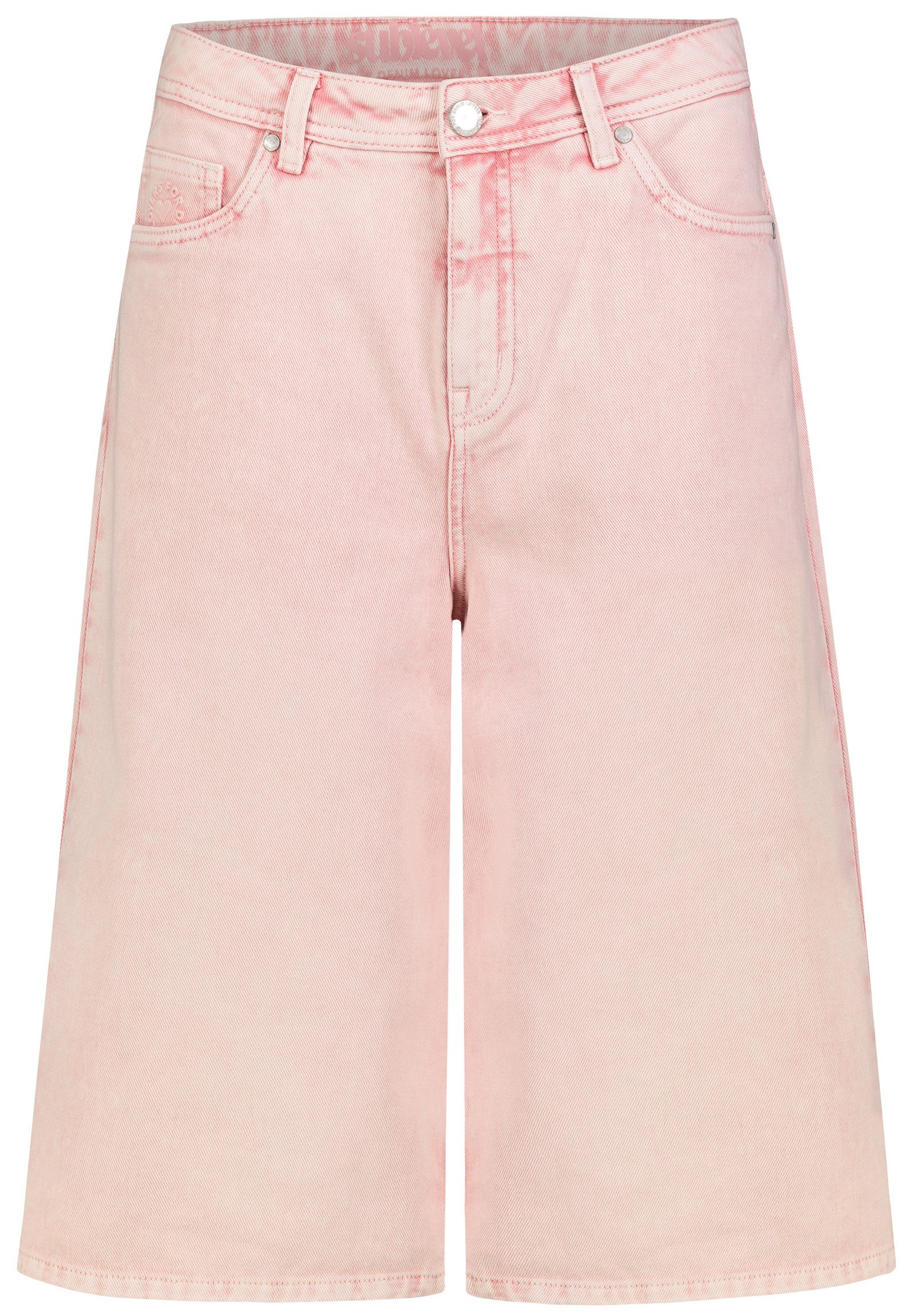 SUBLEVEL Jeansbermudas Damen Wide Leg Denim Bermuda Kurze Jeanshose, Wide Leg, High Waist