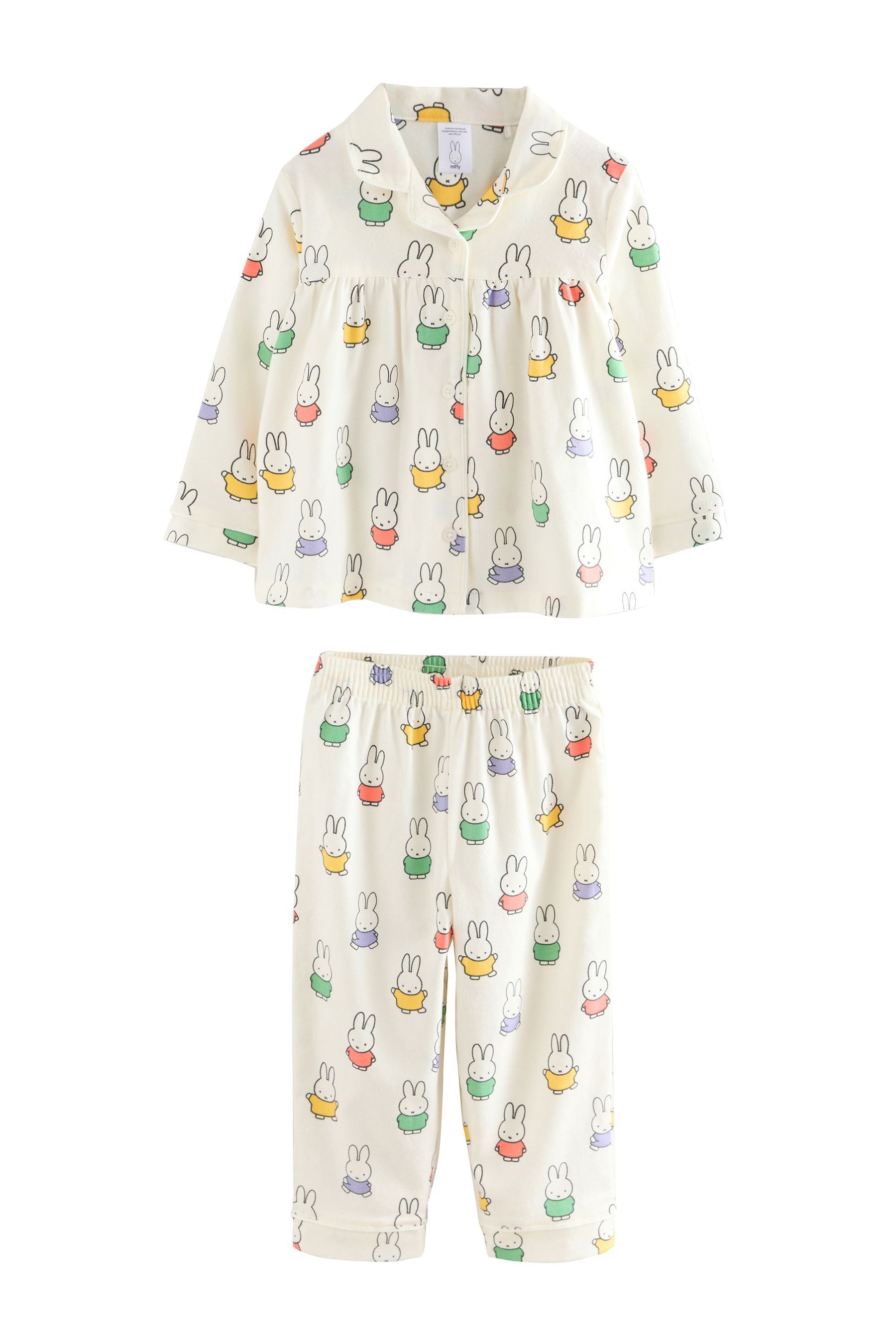 Next Pyjama Geknöpfter Schlafanzug, Miffy (2 tlg)