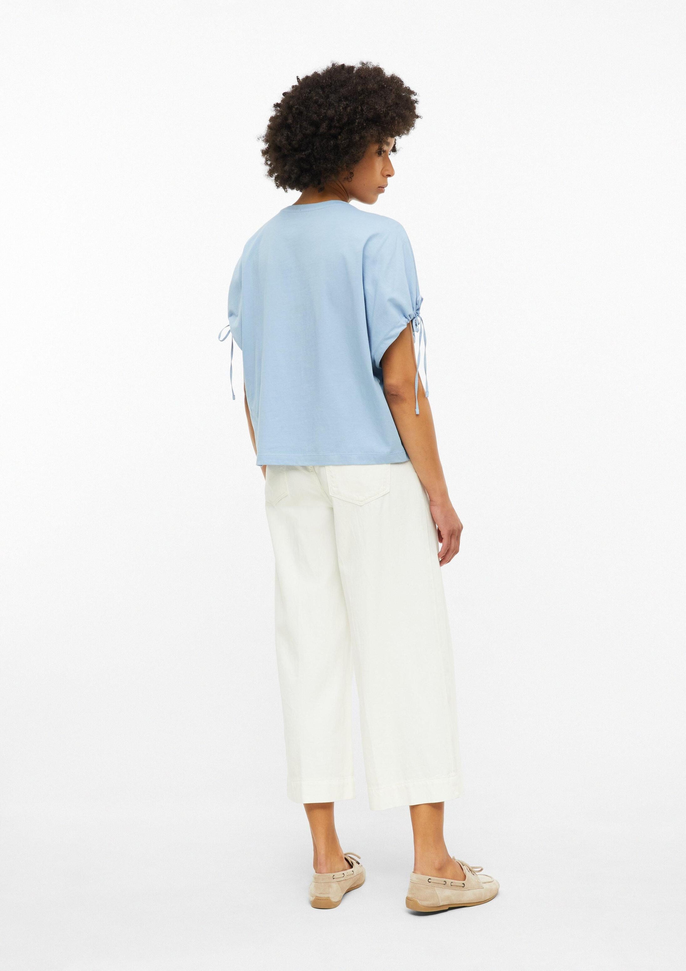 s.Oliver Kurzarmshirt T-Shirt T-Shirt im Relaxed Fit mit regulierbarem Ärmel
