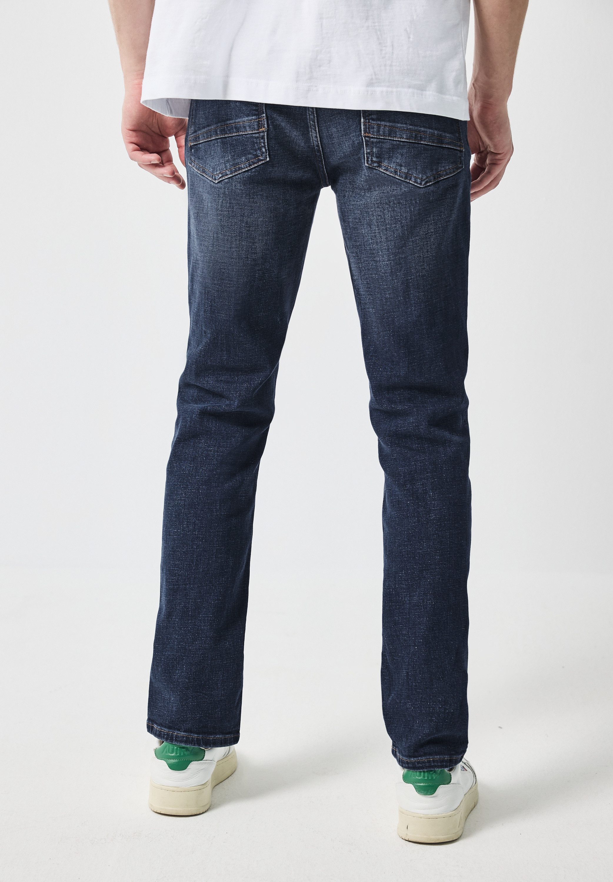 STREET ONE MEN Slim-fit-Jeans softer Materialmix