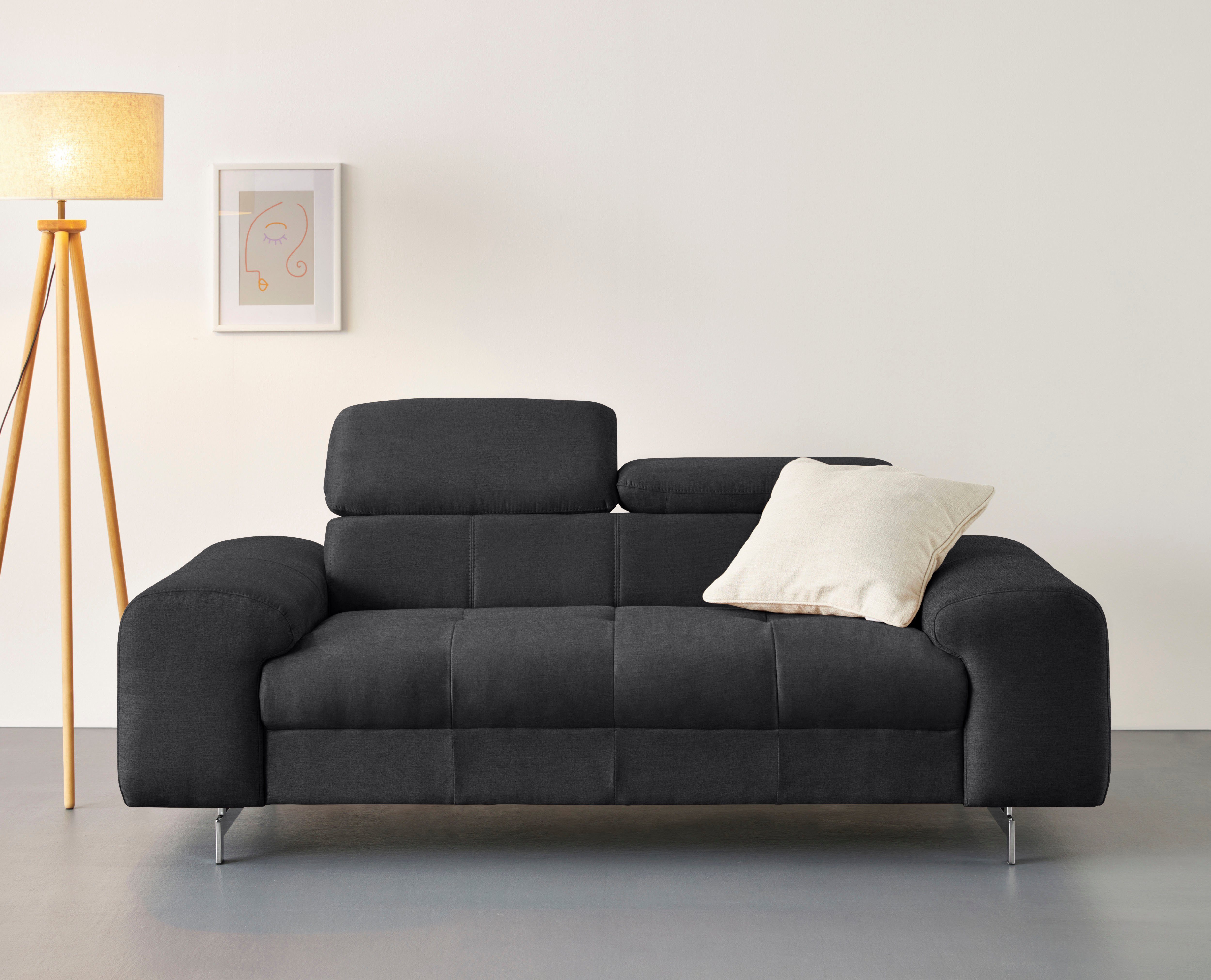 COTTA 2-Sitzer Chef, Big-Sofa mit Kopfteilverstellung, günstig online kaufen