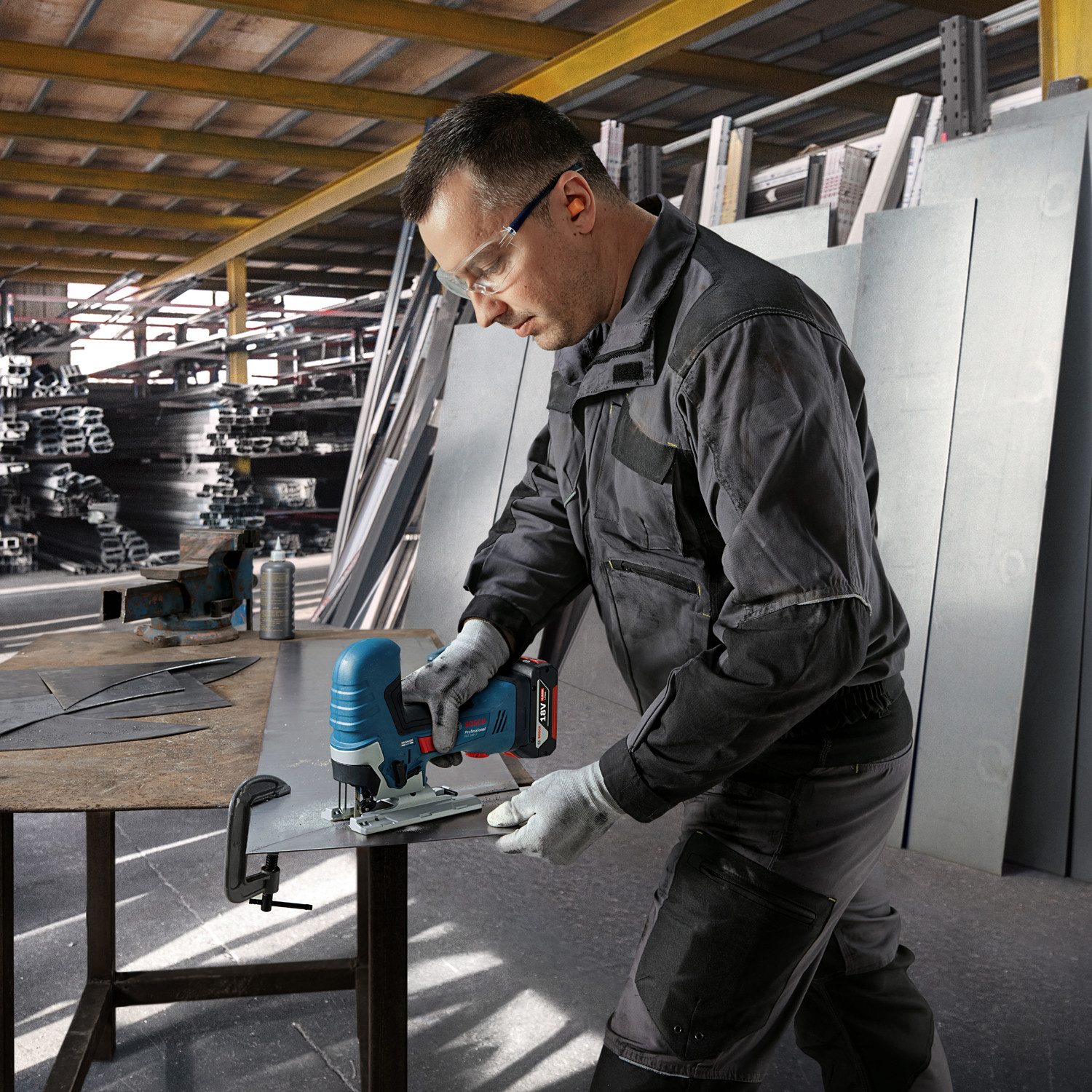 Bosch Professional Akku-Stichsäge »GST 18V-125 S«, ohne Akku, ohne Ladegerät – Bild 2 von 5