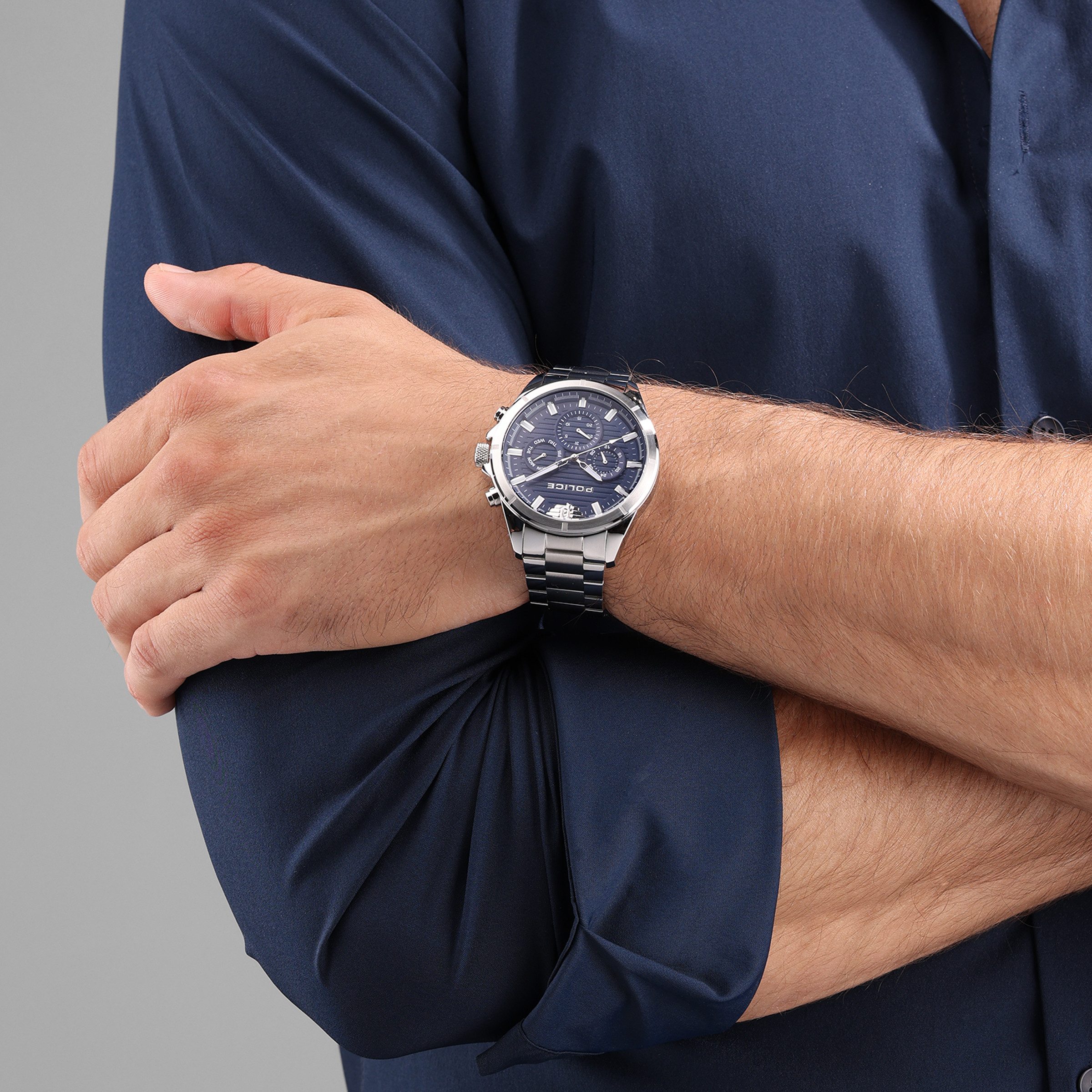 Police Quarzuhr Quarzuhr Herrenuhr 45 Quarz Herren