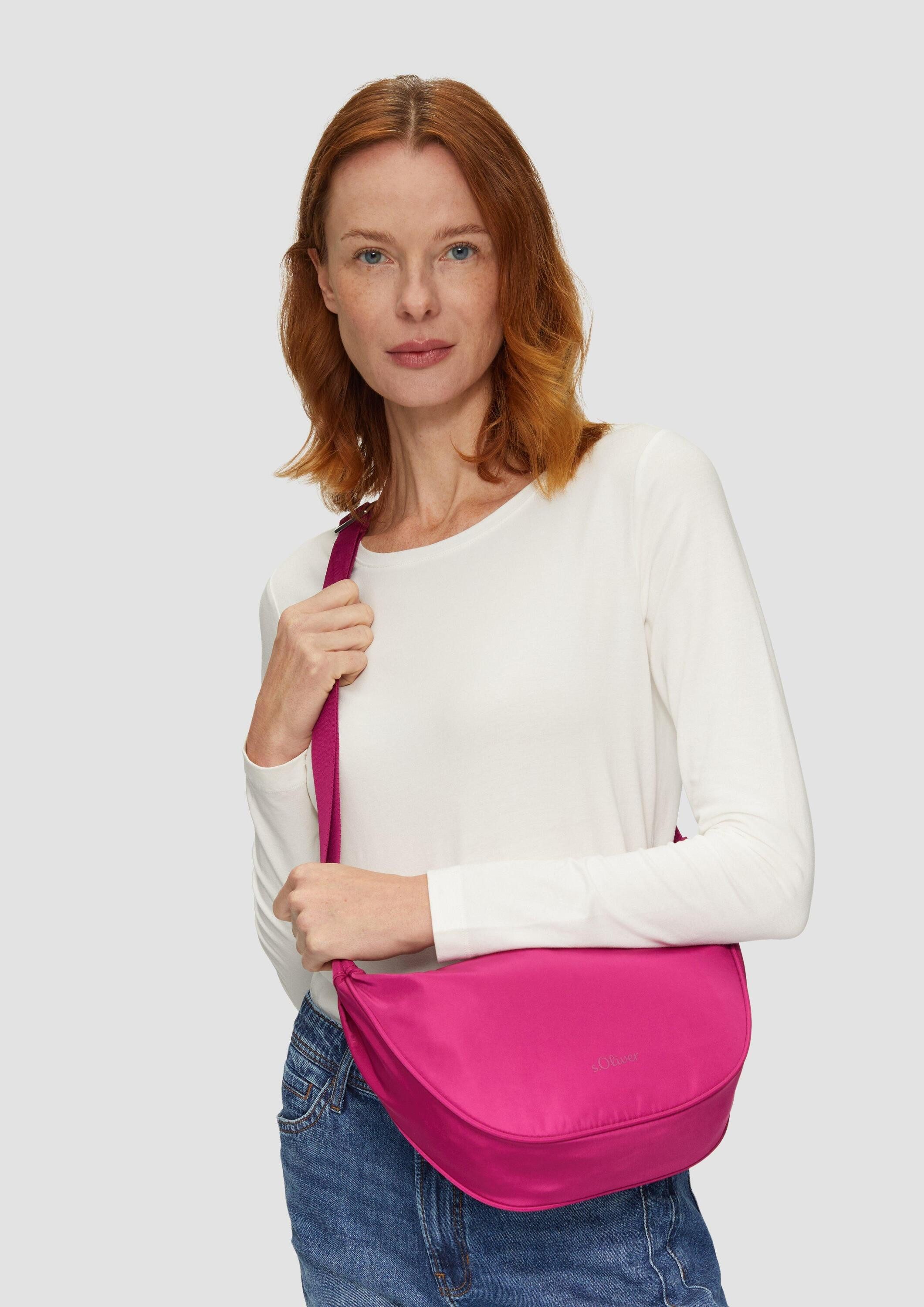 s.Oliver Umhängetasche Tasche, Schultertasche aus Twill günstig online kaufen