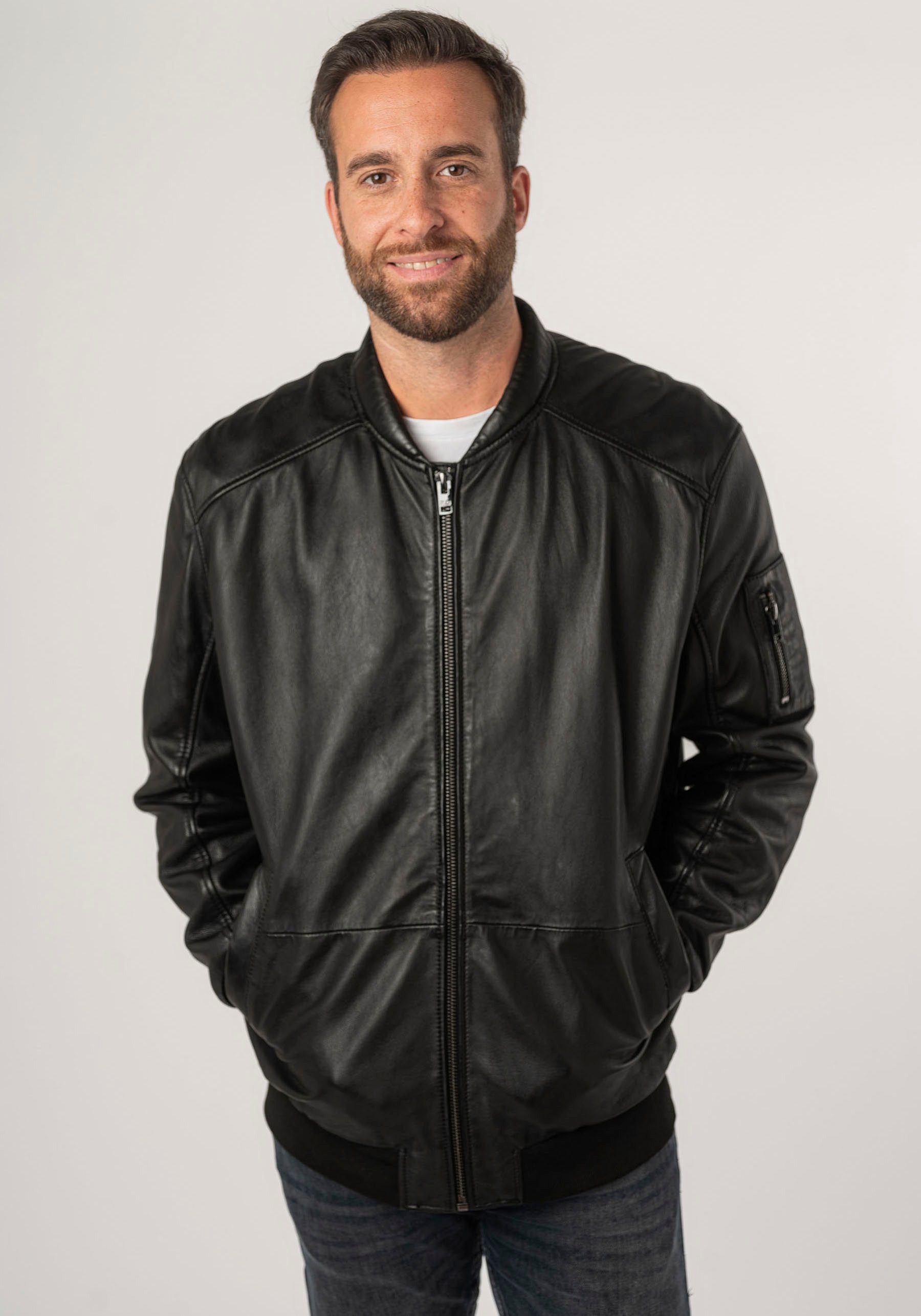 Lederjacke 2Mkaira OS