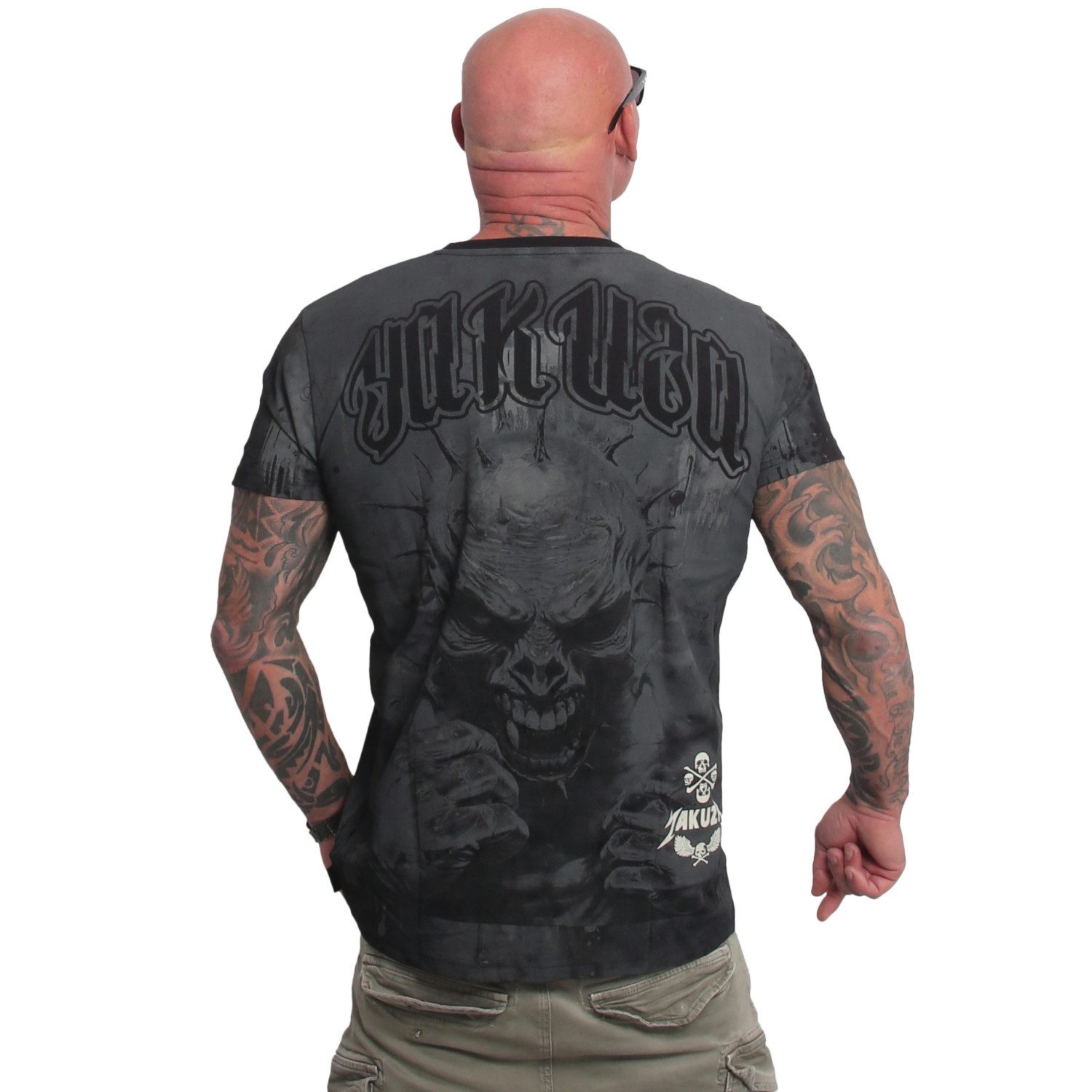 YAKUZA T-Shirt Winners Allover günstig online kaufen