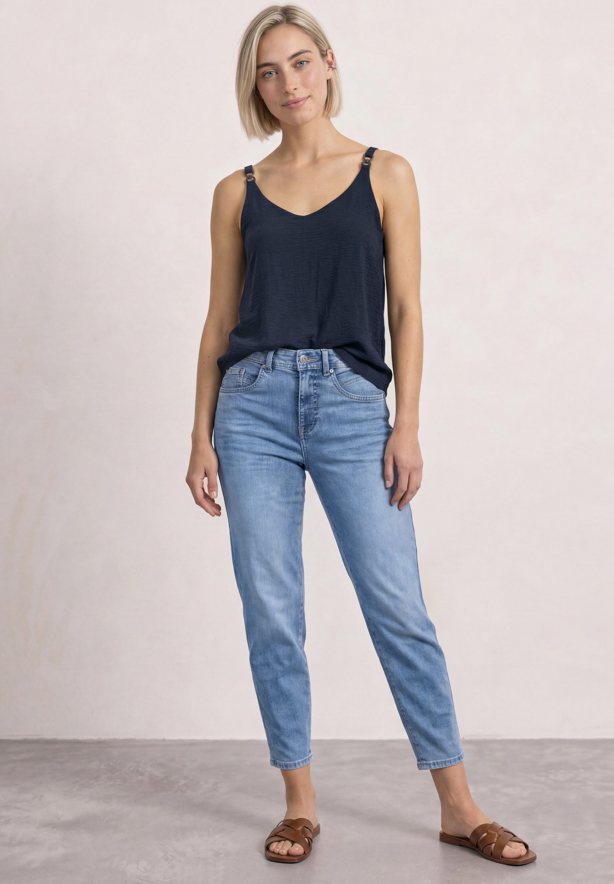 STREET ONE Tanktop mit V-Ausschnitt