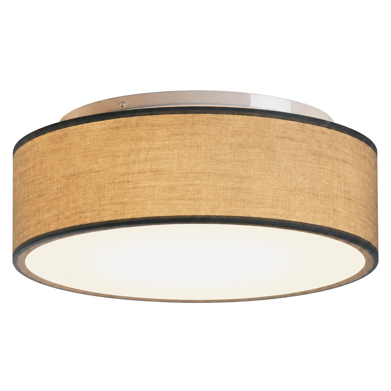 Zedelmaier Lampenschirm Deckenlampe Deckenleuchte Stoff, Max.40W/E27, ohne Leuchtmittel, Geeignet für Wohnzimmer Schlafzimmer Küche Flur Kinderzimmer