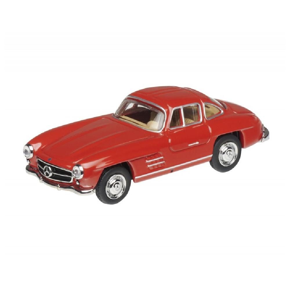 Schuco Modellbausatz M-B 300 SL Flügeltürer Rot / 1:64, Maßstab 1:64
