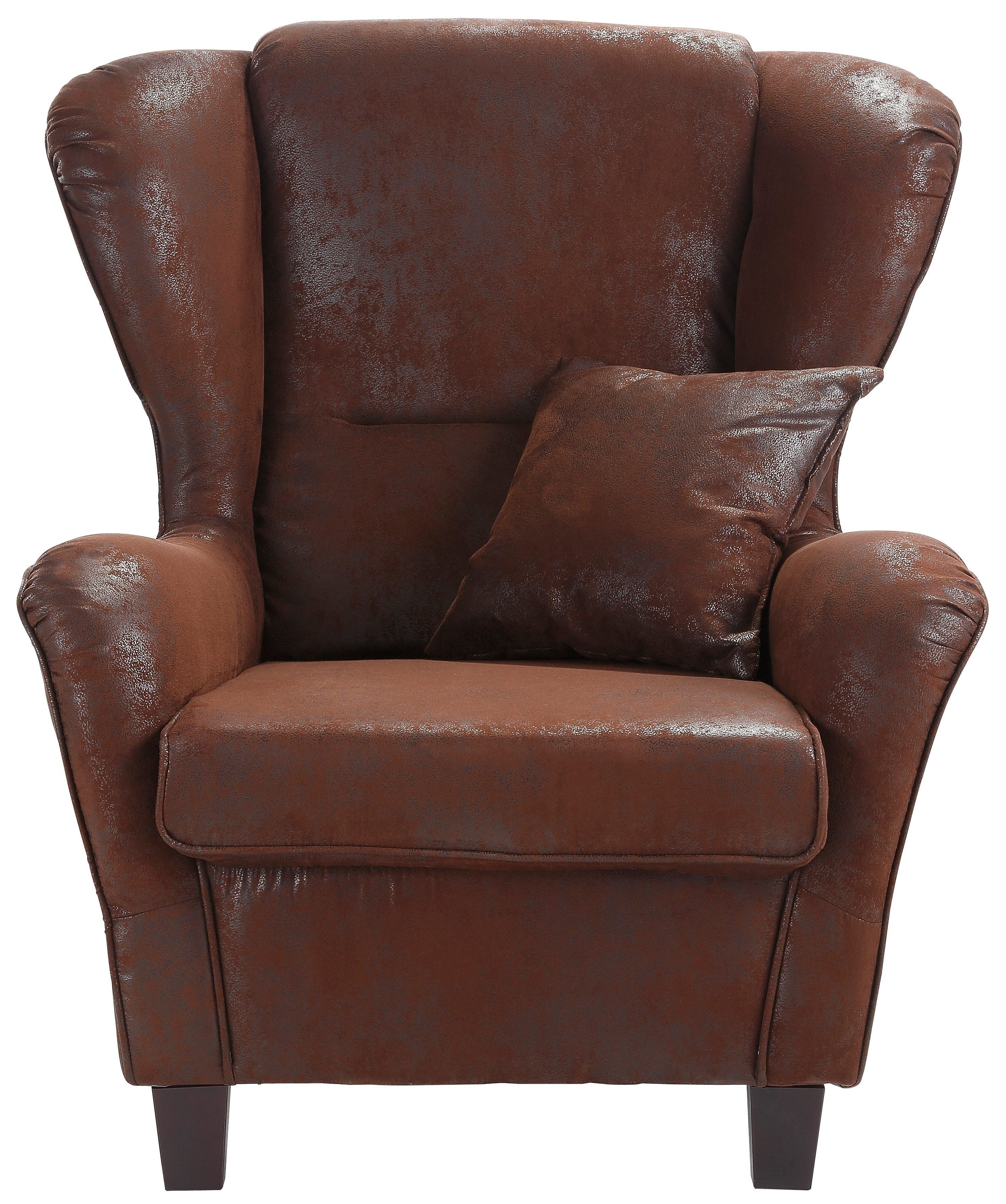 Home affaire Ohrensessel Oliver, Ohrensess,mit Hocker,Zierkissen,Klassische günstig online kaufen