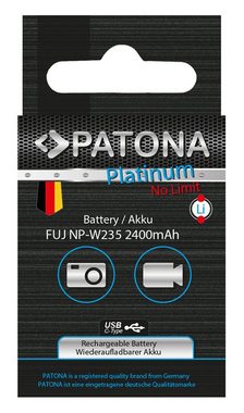 Patona 1x 1371 (Akku mit USB-C Eingang für die Fujifilm XT4 / X-T4 kompatibel Kamera-Akku NP-W235