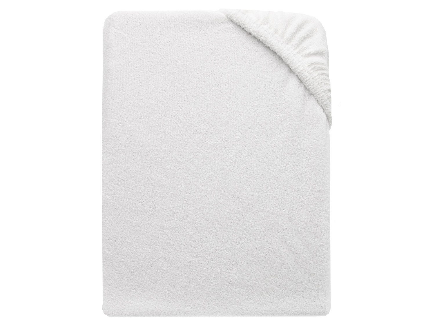 ZOLLNER Spannbettlaken, Frottier, Gummizug: rundum, 70 x 140 cm, 80% Baumwolle, 20% Polyester